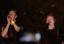 GRANDES PRESENTACIONES EN DÚO EN VIVO, COLDPLAY & ED SHEERAN   “FIX YOU”