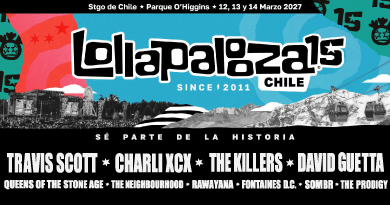 Lollapalooza  Chile 2027 ya tiene cartel: Travis Scott,Charli xcx,The killers y David Guetta encabesaran su edicicíon historica